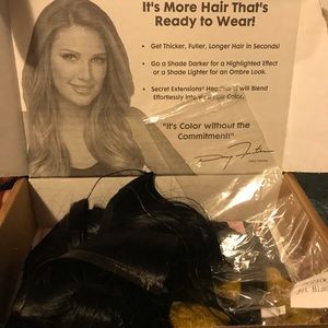 Secret Hair extensions Black